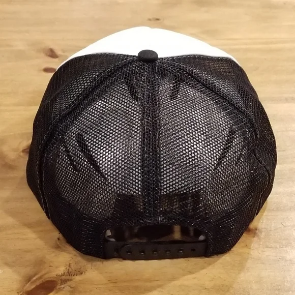 Vintage Bass Pro Shops Trucker Hat Cap snapback Black Mesh Back Fishing Outdoor - Picture 3 of 8